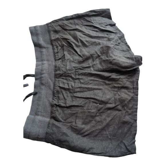 Black linen shorts size L - Picture 3 of 5